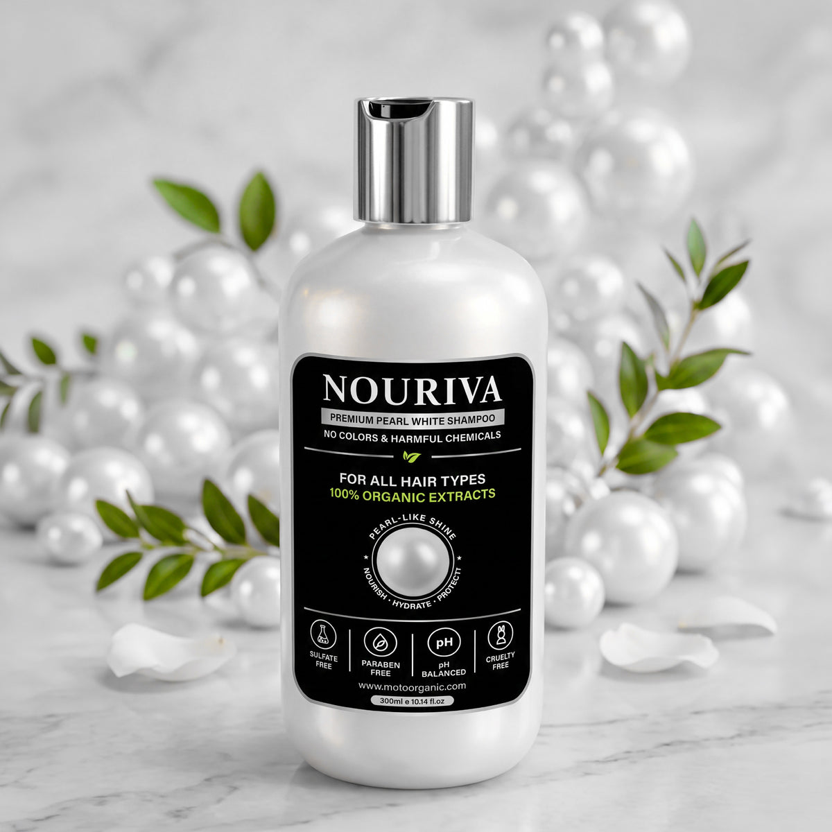 Nouriva Pearl White Shampoo ✨ ( 10% OFF)
