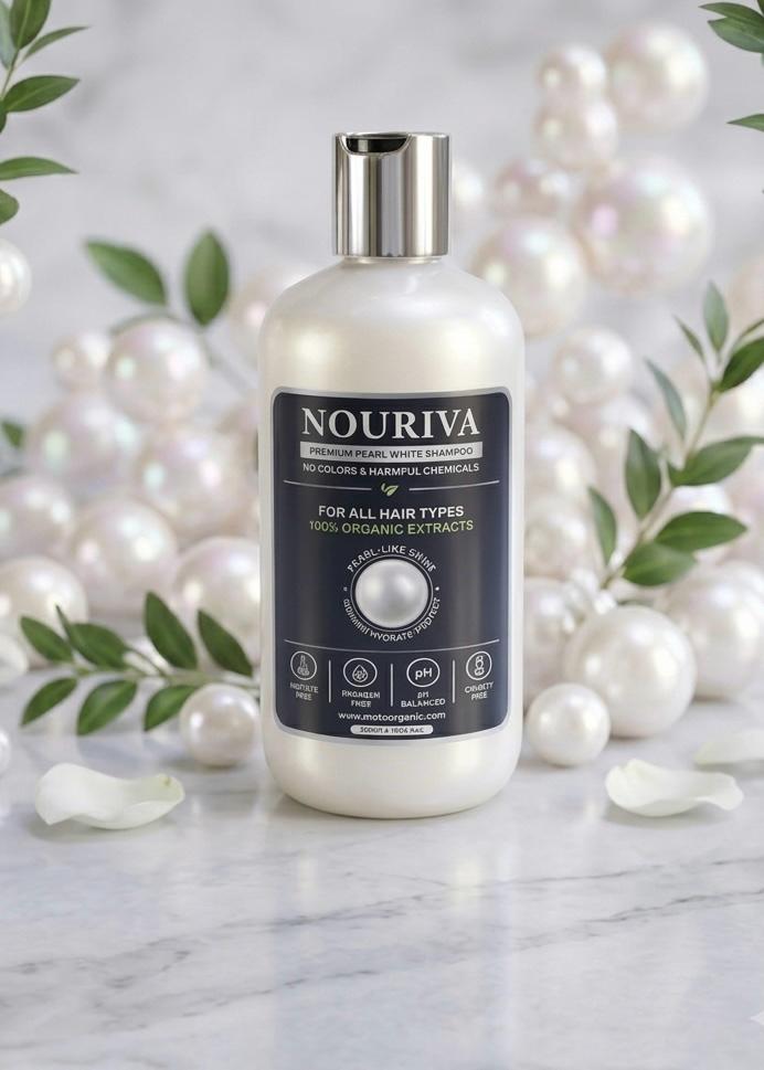 Nouriva Premium Pearl White Shampoo (Buy 2 Bottles and get 20% OFF)