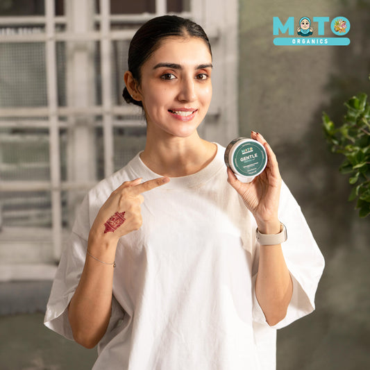 🦷 Moto Organics Gentle Dental Powder – Natural Teeth Whitening & Gum Care | Fresh Breath Formula | For Adults & Kids 6+