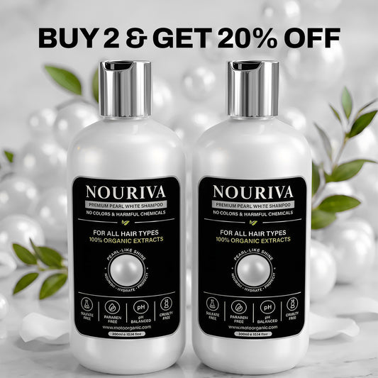 Nouriva Pearl White Shampoo ✨ New Launch Offer! Buy 2 & Get 20% OFF